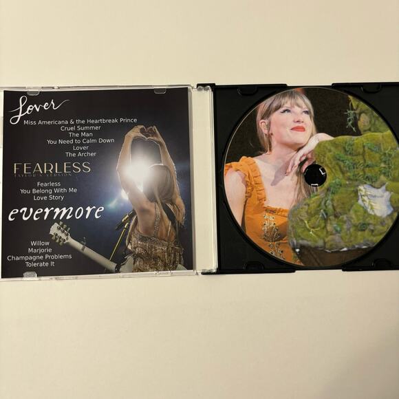 Taylor Swift The Eras Tour Movie (Taylor’s Version) Fanmade 3 CD Set - Picture 4 of 9